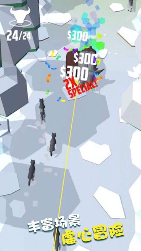 牛仔贼忙疯狂动物园