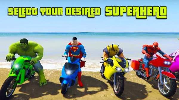 超级英雄摩托车