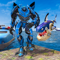 鲨鱼机器人变身Shark Robot Transformation