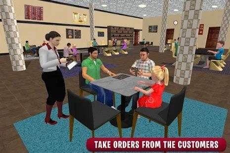 餐厅女服务员模拟器