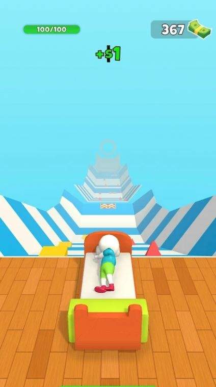 滑下山坡(Fishing Whirlpool)