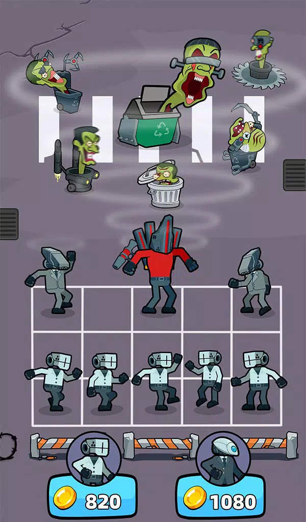 合并战争怪物与网络人(Merge War: Monster vs Cyberman)