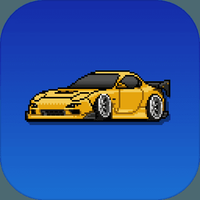 像素赛车手破解版无限金币最新版(Pixel Car Racer)