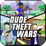 开放世界沙盒模拟器内置功能菜单(Dude Theft Wars)