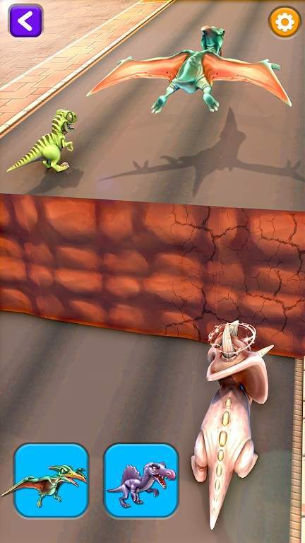 变形恐龙赛跑手游(Shape Shifting: Dino Run Race)