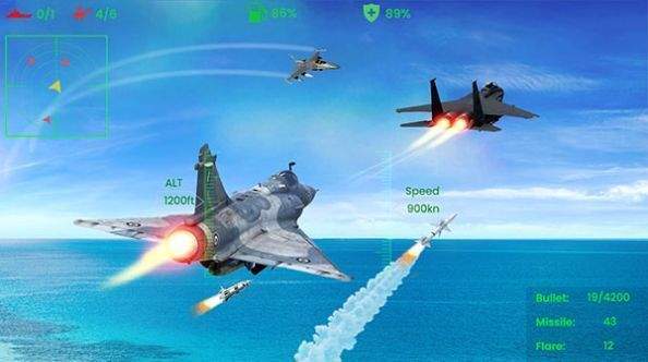 喷气式战机空袭(Fighter Jet Airstrike)