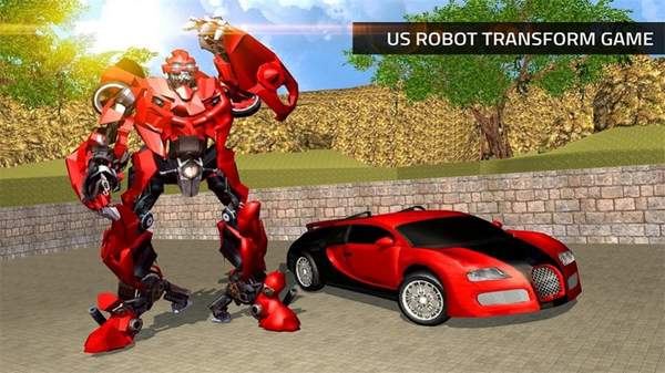 美国机器人改造车