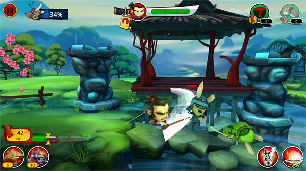 武士大战僵尸破解版