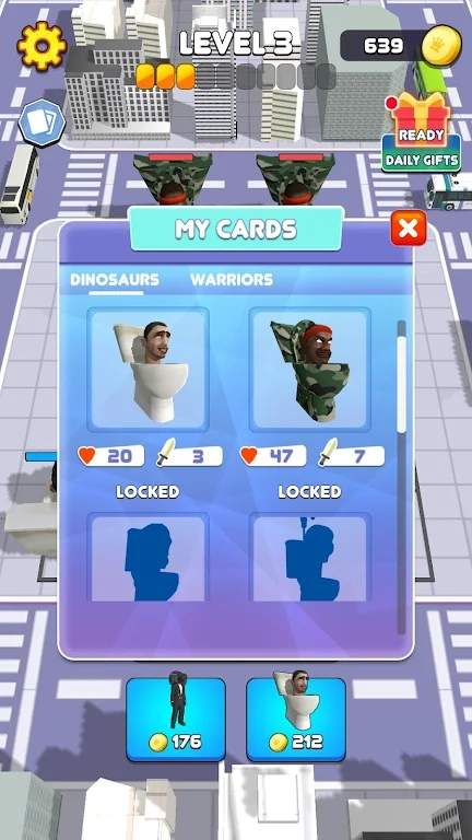 斯基比迪厕所怪物大战(Merge Toilet Monster Battle)