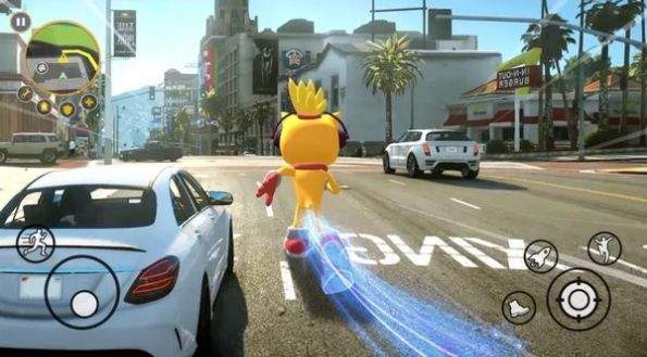 超级刺猬绳索英雄(Super Hedgehog Blue Rope Hero)