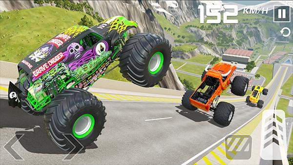 怪物卡车特技汽车(Monster Truck Stunt - Car Game)