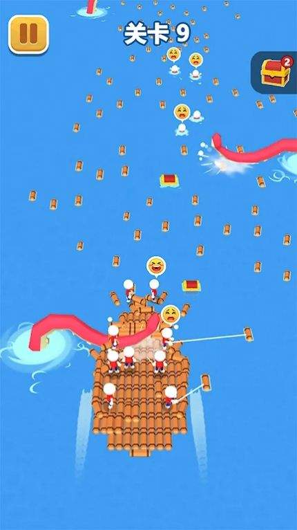 海上冒险之旅(Raft War-Survive to the end)