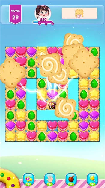 饼干粉碎三消(Cookie Smash Match 3 Game)