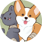 猫猫狗狗一起玩