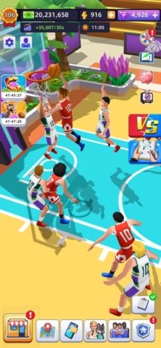 教练我要开球馆(Idle Basketball Arena Tycoon)