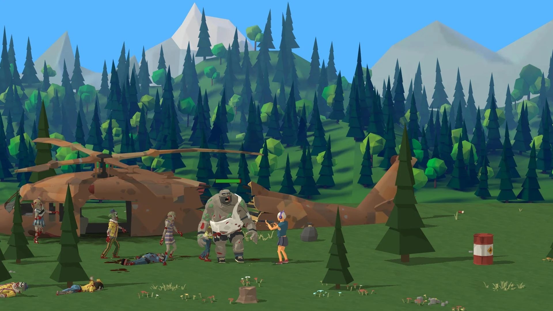 僵尸森林游戏大全