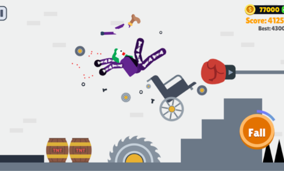 布娃娃跳跃下落大师