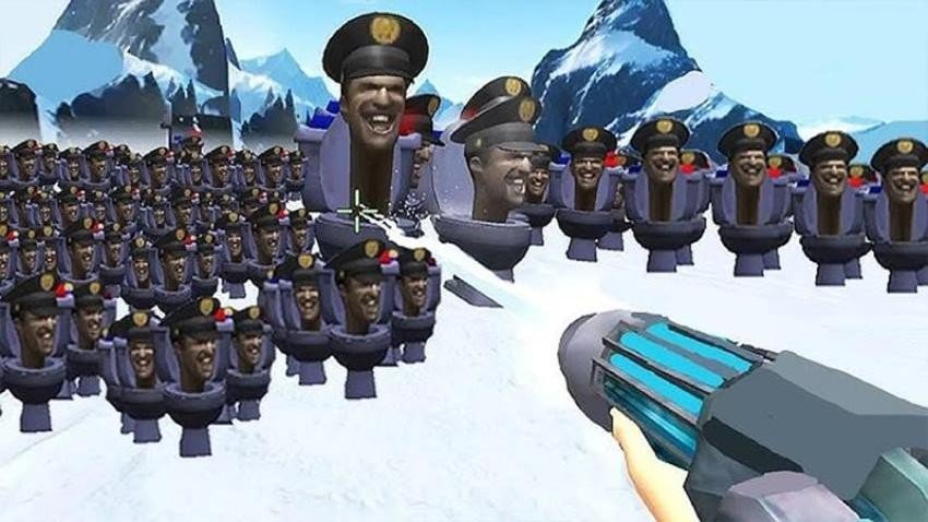 冰冻机器人Nextbots沙盒游戏