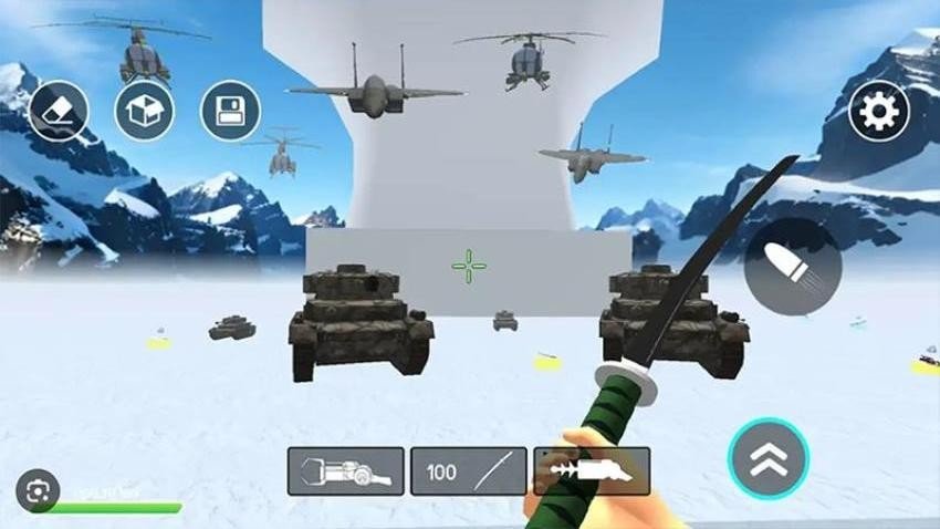 冰冻机器人Nextbots沙盒游戏