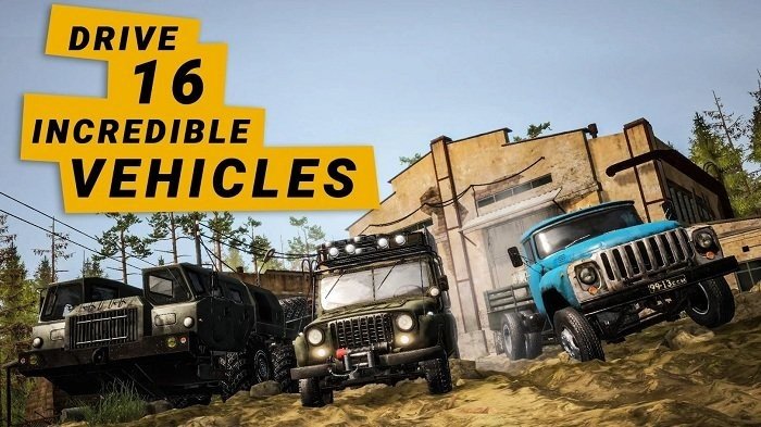 旋转轮胎泥泞奔驰2(MudRunner)