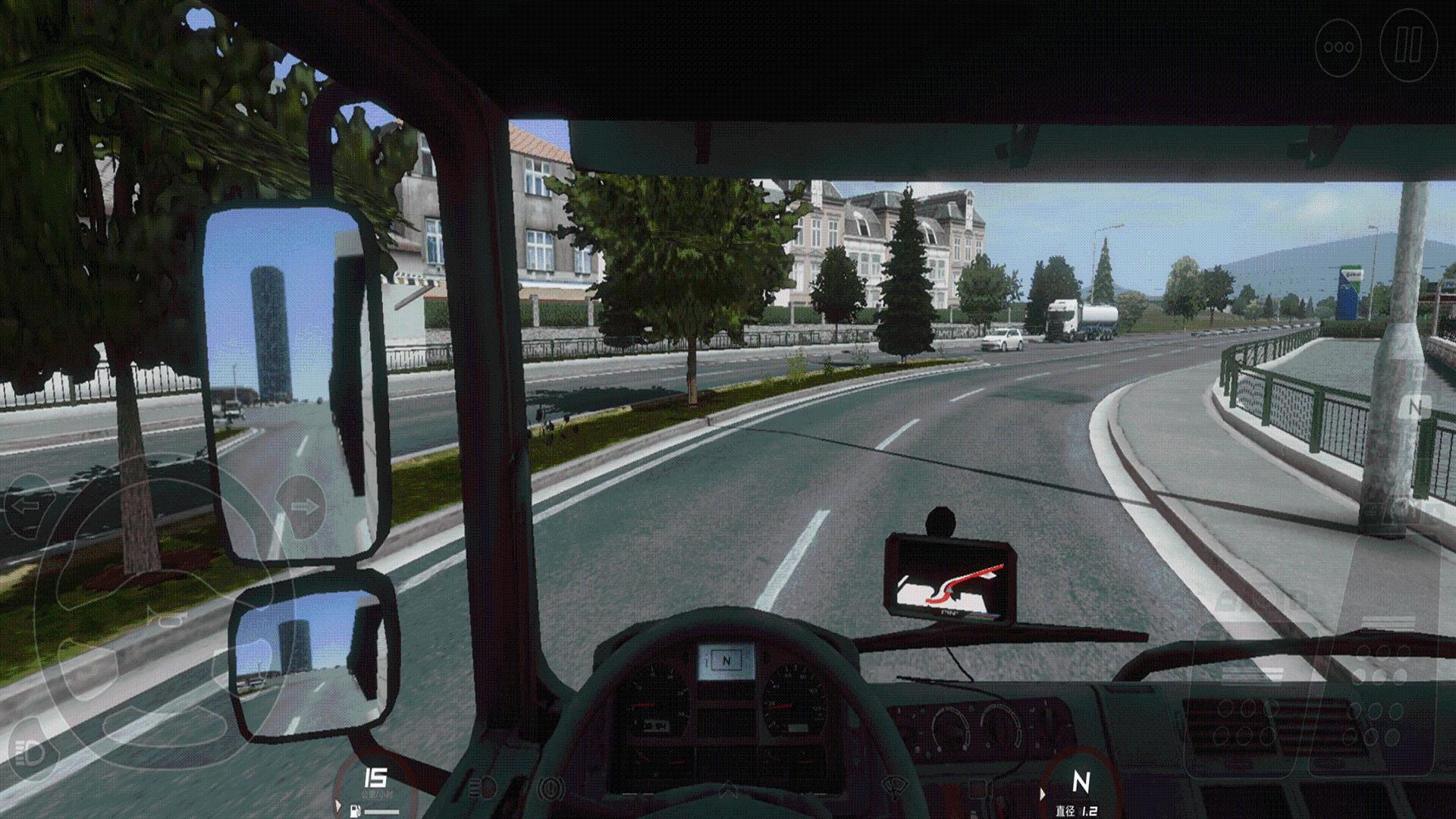 卡车司机模拟驾驶